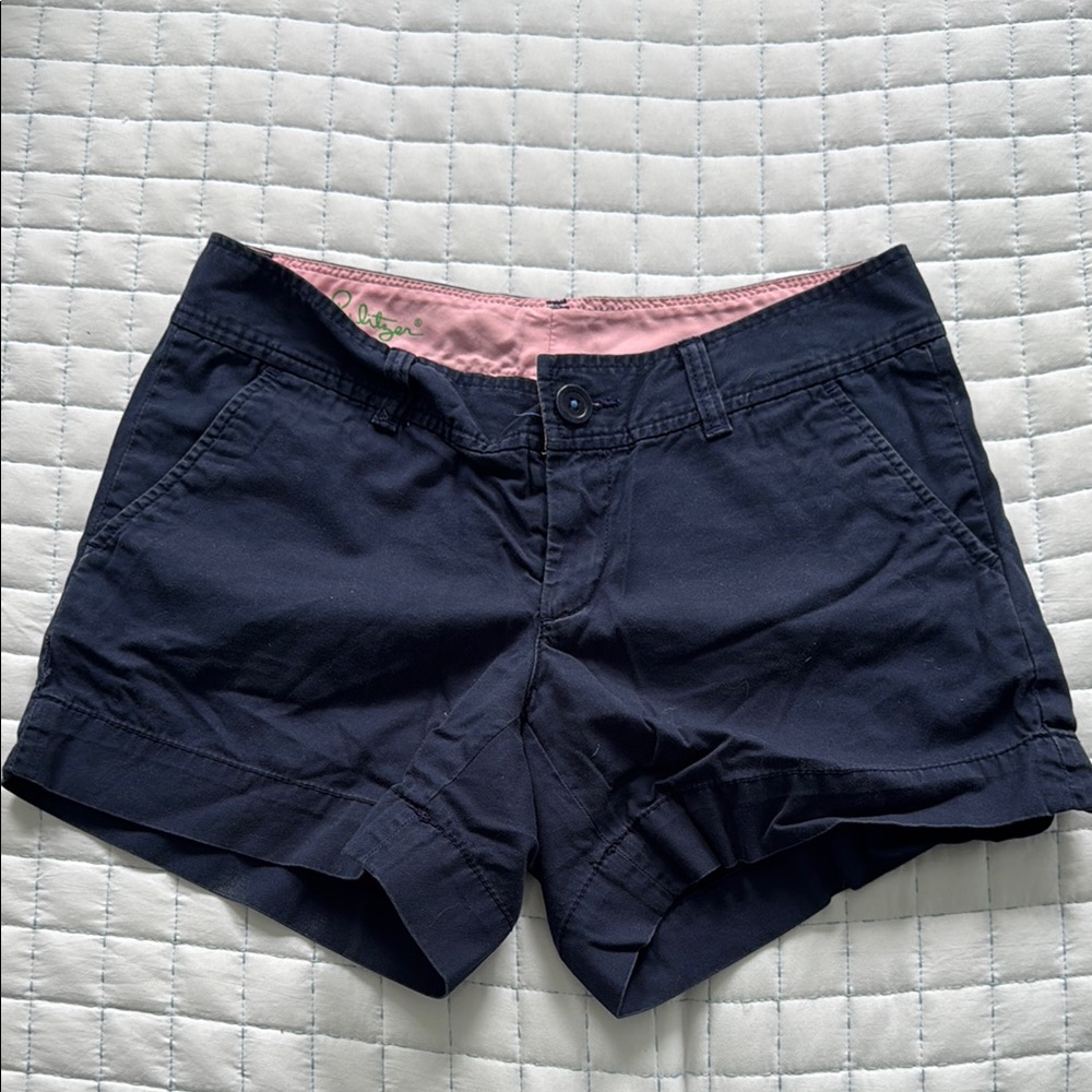 Lilly Pulitzer Callahan Navy Blue Women's Shorts